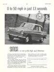 1959 Simca Aronde. 0 to 50 mph in just 13 seconds