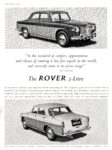 1960 Rover 3-Litre. 'In the standard of comfort, appointments and silence of running...'