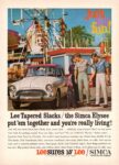 1960 Simca Elysee and Lee Slacks