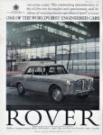 1962 Rover 3-Litre. One Of The World's Best Engineered Cars