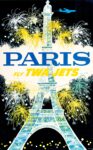 1964 Paris. Fly TWA Jets