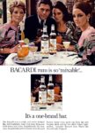 1967 Bacardi rum is so 'mixable'... It's a one-brand bar