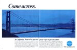 1967 Come across To California. Now we've got two great ways to get you there. Pan Am
