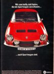 1969 Simca 1200 S ... auch Sportwagen sind