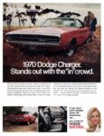 1970 Dodge Charger. Stands out with the 'in' crowd