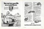1972 Land Rover. You can bet your life on a Land-Rover. Ask George Adamson