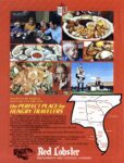 1972 the Perfect Place for Hungry Travelers. Red Lobster