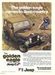 1977 Jeep CJ-5 Golden Eagle. The golden eagle comes to Jeep country