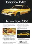 1977 Rover 3500. Tomorrow. Today