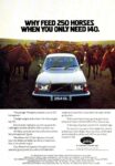 1977 Volvo 264 GL sedan. Why Feed 250 Horses When You Only Need 140
