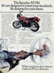 1977 Yamaha XS750. It's not designed to meet your standards. It's designed to raise them