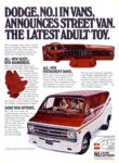 1978 Dodge Street Van. NO.1 In Vans And Wagons