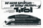 1981 Die Natur Geniessen - Die Berge Erleben... Tirol
