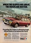 1982 AMC Eagle Wagon. When The Slopes Are Great, The Roads Are Rotten