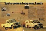 1982 Land Rover. You've come a long way, Landy