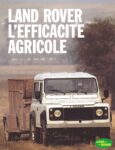 1987 Land Rover 90 L'Efficacite Agricole