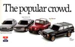 1989 Jeep-Eagle Lineup. The popular crowd