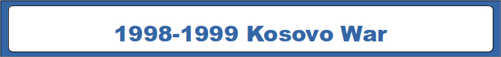 1998-1999 Kosovo War