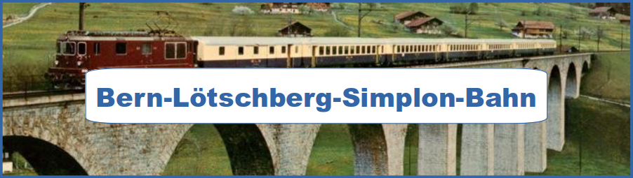 Bern-Lötschberg-Simplon-Bahn Poster and Ad Collection