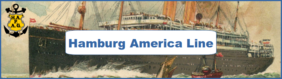 Hamburg America Line Poster and Ad Collection