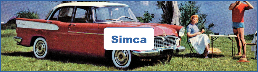 Simca Ad and Poster Collection