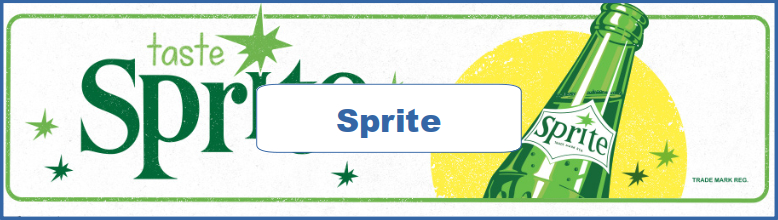 Sprite Ad and Poster Collection