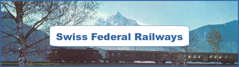 Swiss Federal Railways Poster and Ad Collection