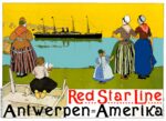 1899 Red Star Line. Antwerpen - Amerika