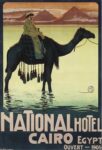 1905 National Hotel Cairo Egypt. Ouvert - 1905