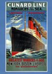 1907 Cunard Line Monarchs of the Sea. 'Lusitania' ' Mauretania'