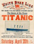 1912 White Star Line. The Queen of the Ocean. Titanic