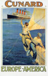 1914 Cunard. Europe-America