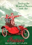 1914 Finding the Wonder Places with the Indian Side Car