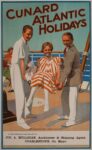1925 Cunard Atlantic Holidays