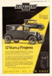 1926 Chevrolet Coach & 1914 Touring Car