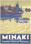 1927 Minaki. Canadian National Railways