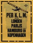 1927 Per K.L.M. naar Londen Parijs Hamburg en Kopenhagen