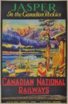 1929 Jasper In The Canadian Rockies. Canadian National Railways