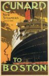 1930 Cunard New Streamers To Boston