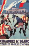 1930 PLM Chamonix Mt Blanc Tous Les Sports D'Hiver