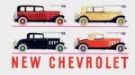 1932 Chevrolet Six Models