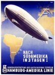 1934 Nach Südamerika In 3 Tagen. Hapag. Hamburg-Amerika Linie