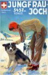 1935 Jungfrau 3457m Joch. Switzerland