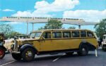 1935 White Bus used by Yellowstone Park