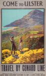 1936 Come to Ulster. Travel by Cunard Line
