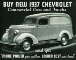 1937 Chevrolet Commercial Panel Truck