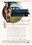 1937 Chevrolet Sport Sedan. Spring And A Chevrolet!