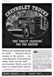 1937 Chevrolet Stake Truck. The 'Thrift Carriers' For The Nation