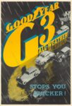 1937 GoodYear G3 All-Weather Stops You Quicker!