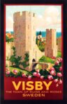 1937 Visby. The Town of Ruins And Roses. Sweden